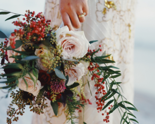 beautiful wedding bouquet 